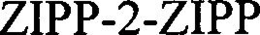 ZIPP-2-ZIPP trademark