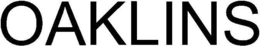 OAKLINS trademark