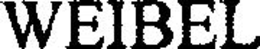WEIBEL trademark