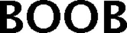 BOOB trademark