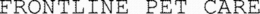 FRONTLINE PET CARE trademark