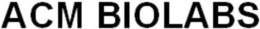 ACM BIOLABS trademark