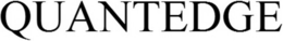 QUANTEDGE trademark