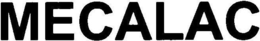 MECALAC trademark