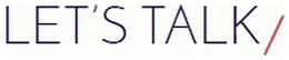 LET'S TALK trademark
