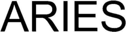 ARIES trademark