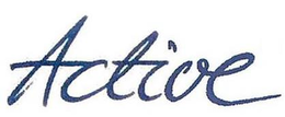 ACTIVE trademark
