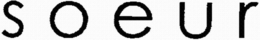 SOEUR trademark