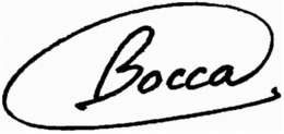 BOCCA trademark