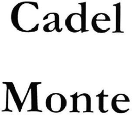 CADEL MONTE trademark