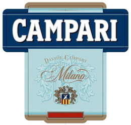 CAMPARI DAVIDE CAMPARI MILANO trademark