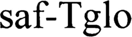 SAF-TGLO trademark