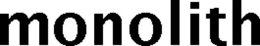 MONOLITH trademark