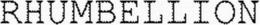 RHUMBELLION trademark
