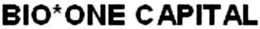 BIO ONE CAPITAL trademark