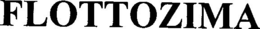 FLOTTOZIMA trademark