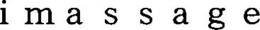 IMASSAGE trademark