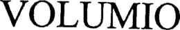 VOLUMIO trademark