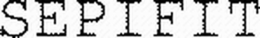 SEPIFIT trademark