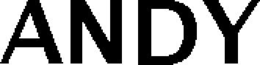 ANDY trademark