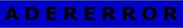 ADERERROR trademark