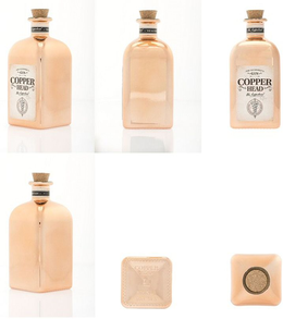 COPPERHEAD THE ALCHEMIST'S GIN COPPERHEAD MR. COPPERHEAD CONSOLANS POTIO FORTUNA INVENTA trademark