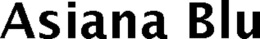 ASIANA BLU trademark