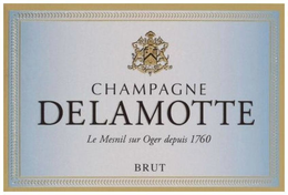 CHAMPAGNE DELAMOTTE LE MESNIL SUR OGER DEPUIS 1760 BRUT trademark