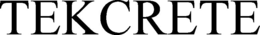 TEKCRETE trademark