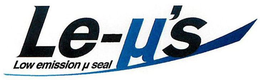 LE-µ'S LOW EMISSION µ SEAL trademark