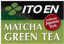 ITO EN MATCHA GREEN TEA AUTHENTIC JAPANESE STYLE trademark