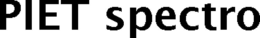 PIET SPECTRO trademark