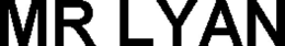 MR LYAN trademark