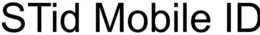 STID MOBILE ID trademark