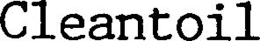CLEANTOIL trademark