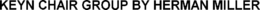 KEYN CHAIR GROUP BY HERMAN MILLER trademark
