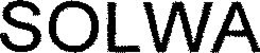 SOLWA trademark