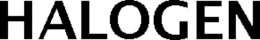 HALOGEN trademark
