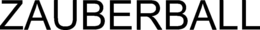 ZAUBERBALL trademark