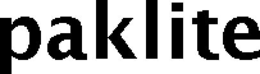 PAKLITE trademark