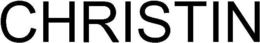 CHRISTIN trademark