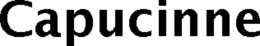 CAPUCINNE trademark