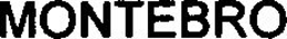 MONTEBRO trademark