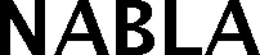 NABLA trademark