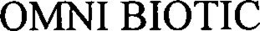 OMNI BIOTIC trademark