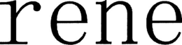 RENE trademark