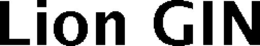 LION GIN trademark