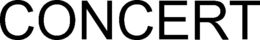 CONCERT trademark