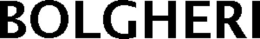 BOLGHERI trademark