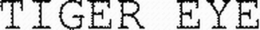 TIGER EYE trademark